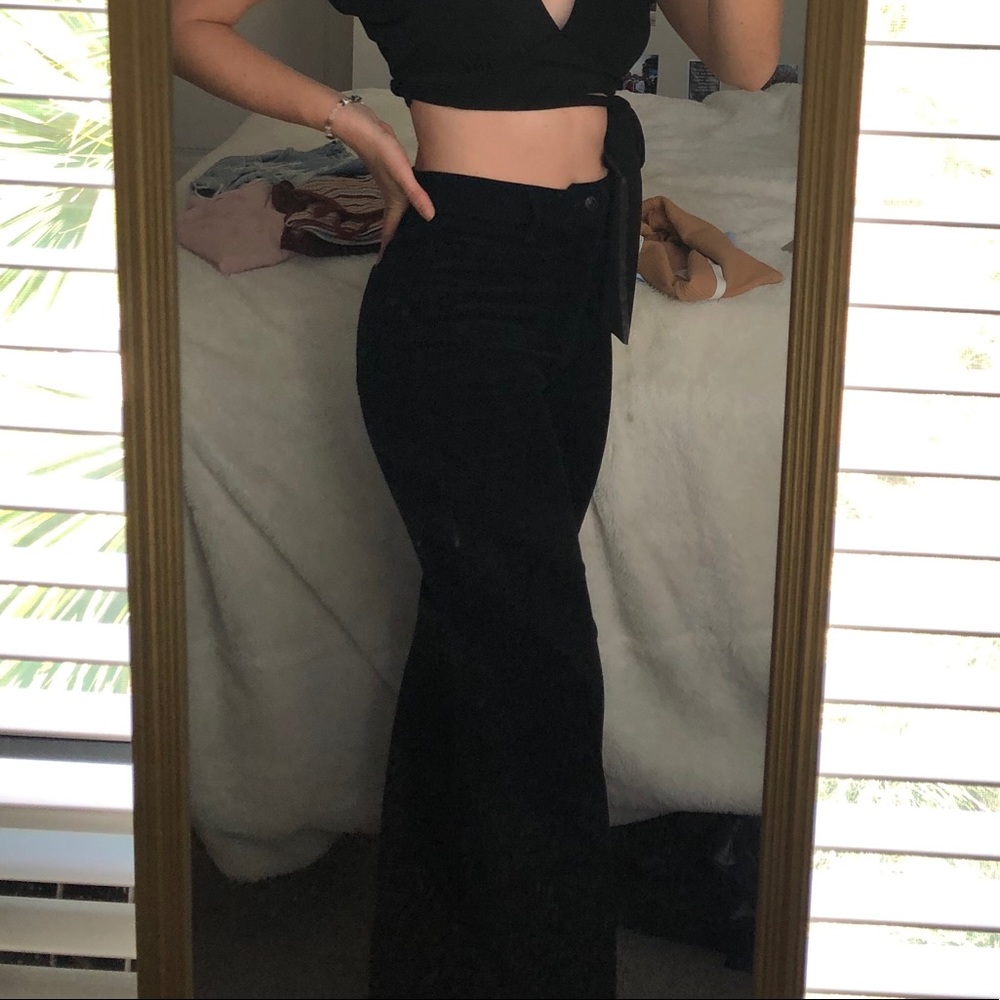 Courdoroy bell bottom pants